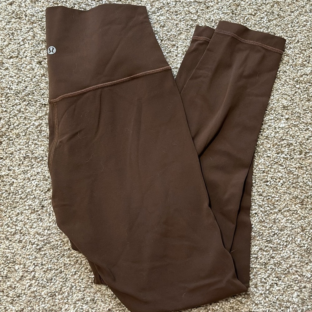 Lululemon align 25” Java size 6